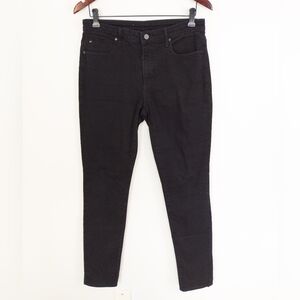 Alexander Wang Denim X 001 Slim Leg Jeans Stay Black